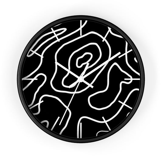 Black & White Wall Clock